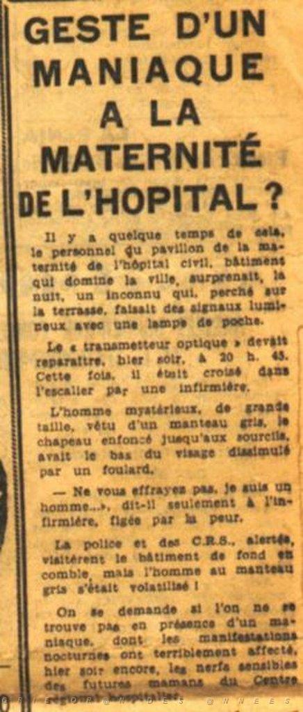 FAITS DIVERS LE MANIAQUE A L HOPITAL.JPG